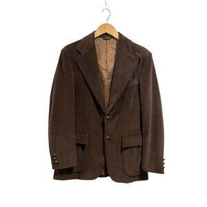 Levi’s Panatela Blazer Vintage 70s 80s Brown Corduroy Size 40